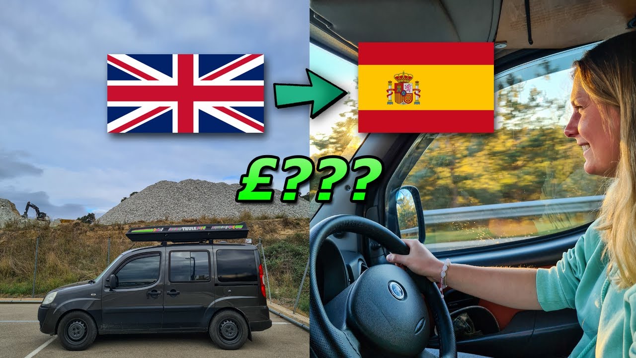 We got to SPAIN! How much did it cost? Van life Europe