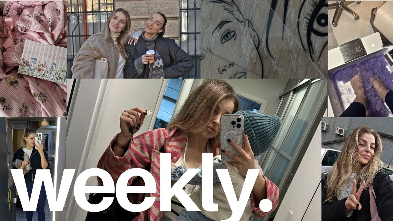 Weekly VLOG | ima li naspavanih? treninzi i &scaron;ta sam kupila za Black Friday?
