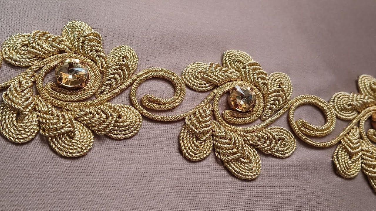 Easy-to-Make Golden Design تصميم ذهبي سهل