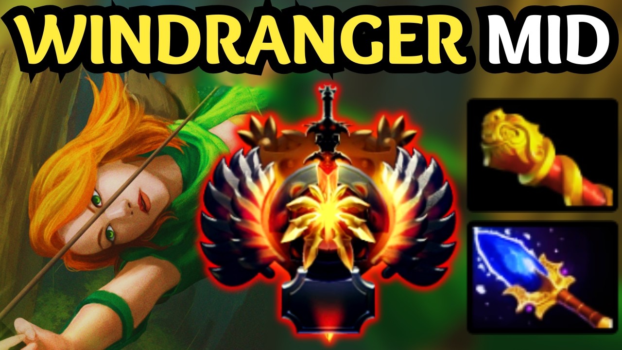 🔥 MASTER WINDRANGER MID 22 KILLS | FULL GAMEPLAY 🔥