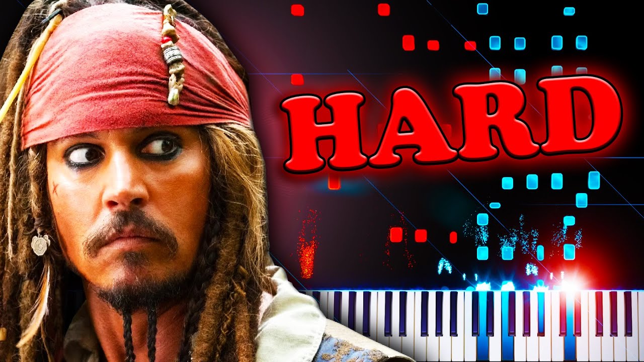 He's a Pirate (from Pirates of the Caribbean) - Piano Tutorial