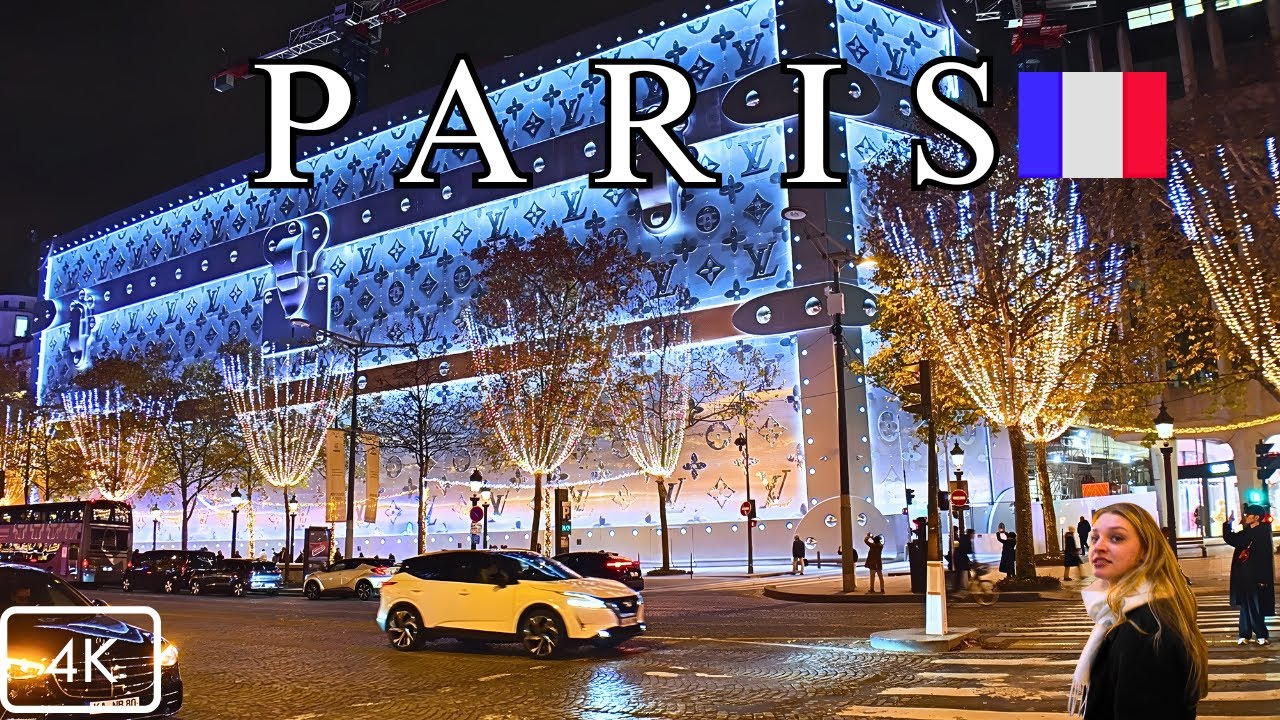 Europe's Best Christmas Light Display Walking Tour | Full Walk 4K