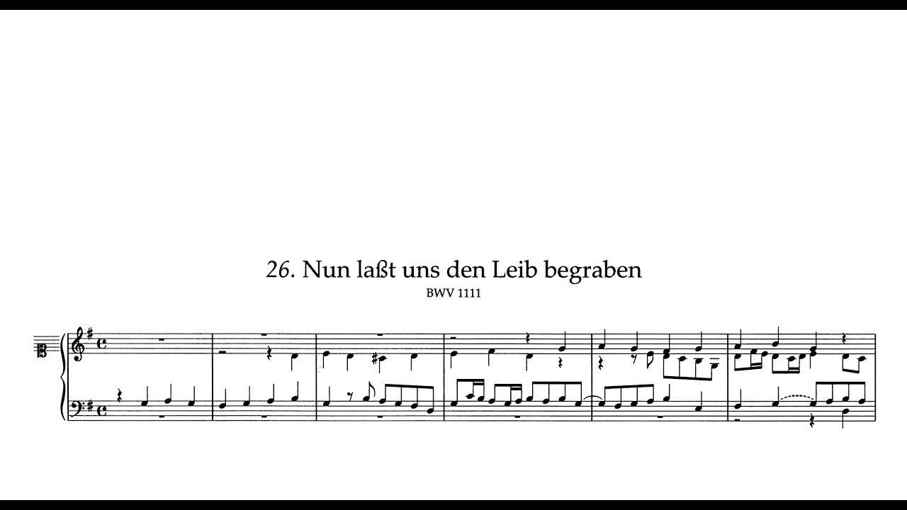 J. S. Bach: 