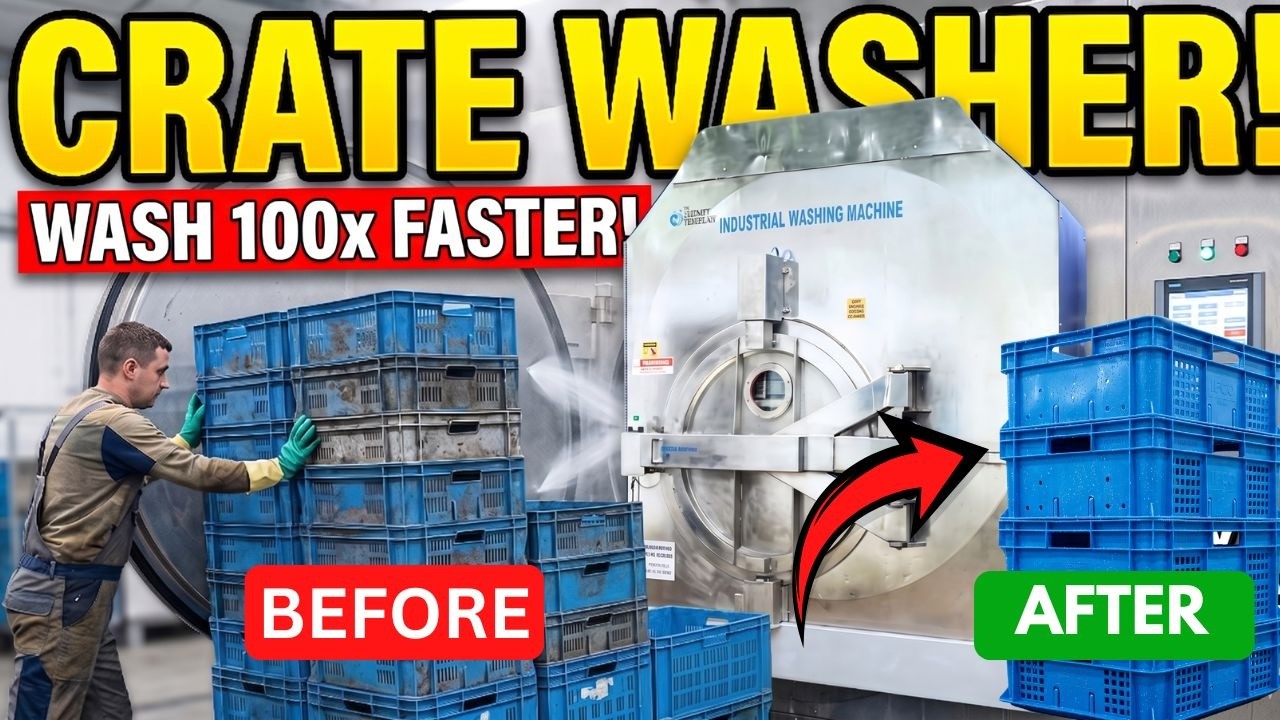 INDUSTRIAL WASHING MACHINE | INFINITY TECHNOLOGY | AUTOMATION | INDUSTRIAL MACHINES