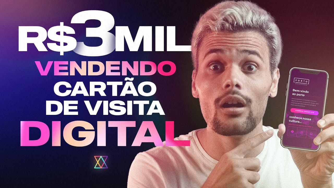 [NOVO MÉTODO] Como GANHAR DINHEIRO na INTERNET Vendendo CARTÃO de VISITA DIGITAL