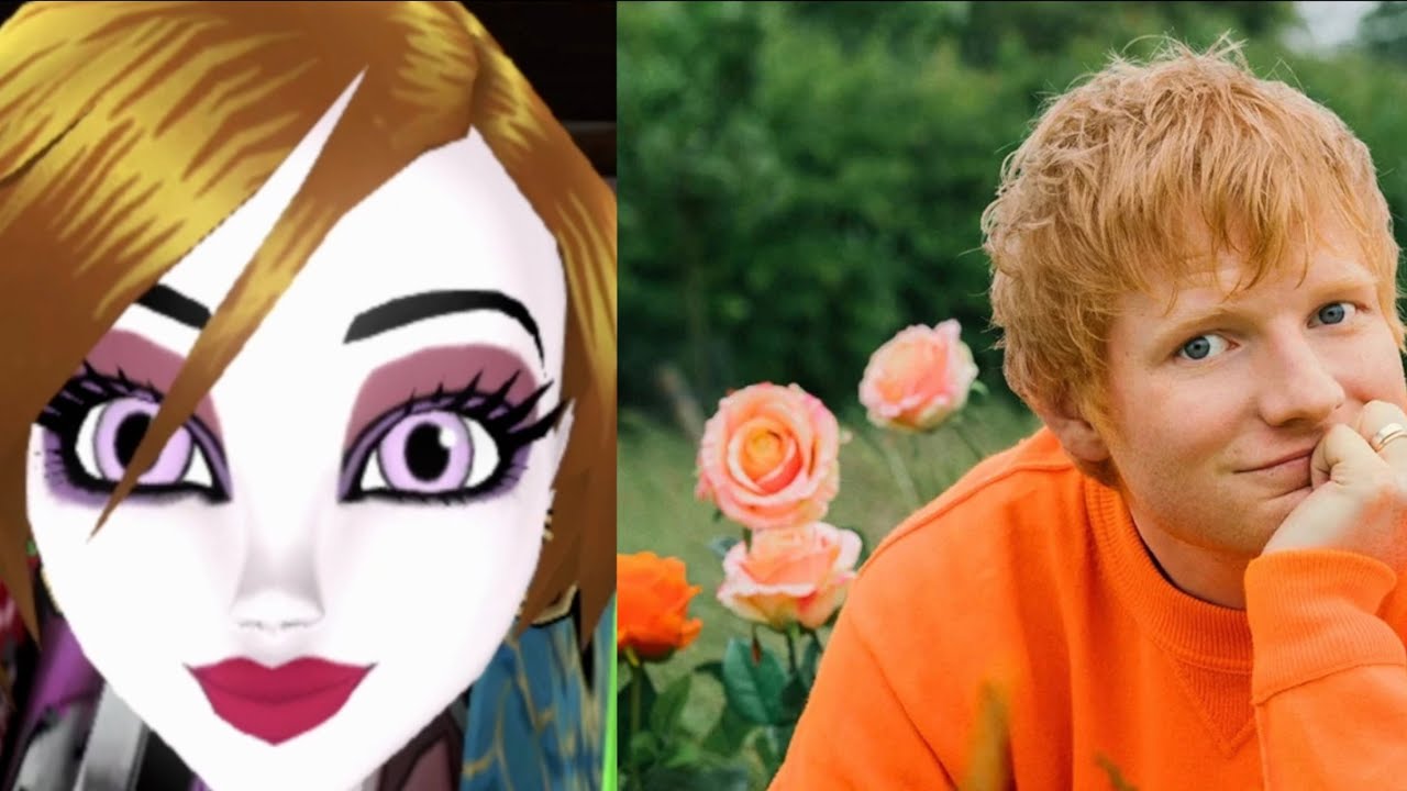 ed sheeran goes to Monster High