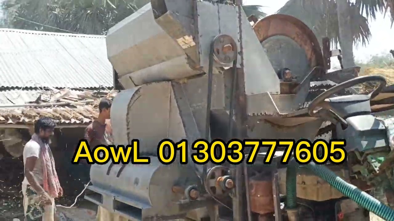ধানের আটি আস্তে রাখে ধান মাড়াই ঝাড়াই বস্তা বন্ধি হবে এক সাথে খুব চমত্কার মেশিন  না দেখলে চরম মিশ