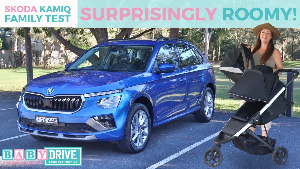 Обзор Skoda Kamiq 2025 года — тест детского кресла и коляски BabyDrive!