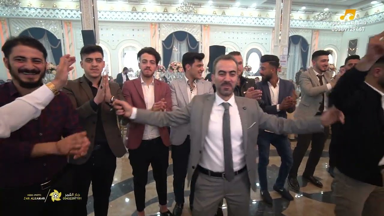 (افراح بني المصري) //زفاف العريس حسن المصري// الجزء الرابع الشكر لصوت الخراجي