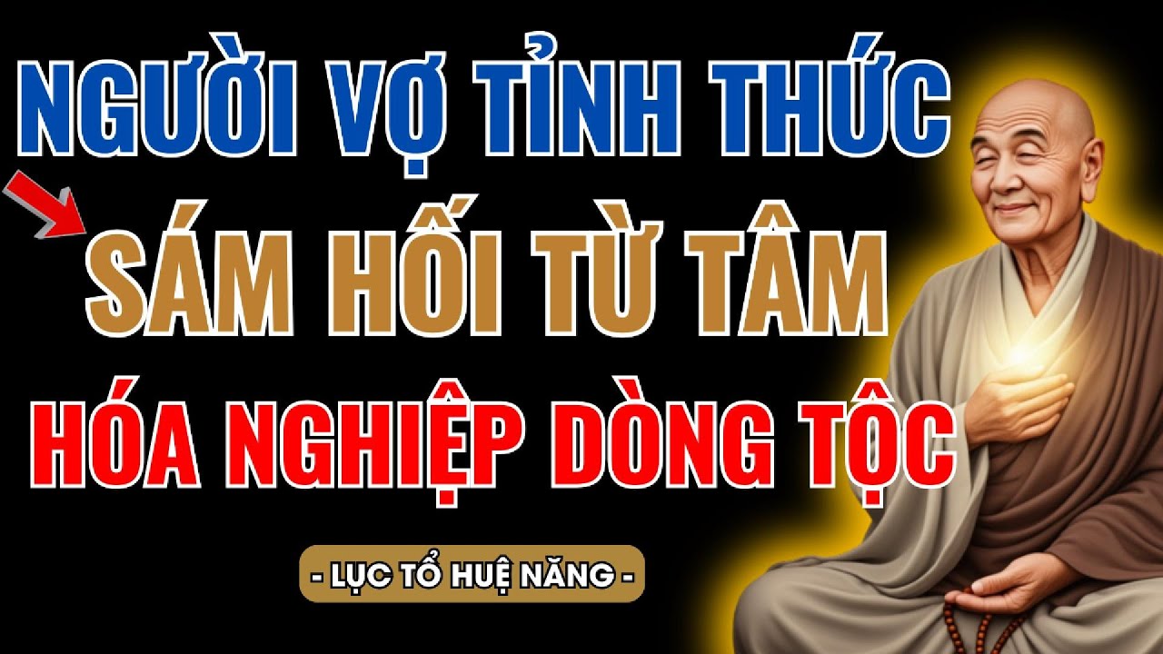 LỤC TỔ HUỆ NĂNG:NGƯỜI VỢ ÂM THẦM SÁM HỐI - HÓA NGHIỆP CHO CẢ DÒNG HỌ - CON CÁI HƯỞNG PHƯỚC LÀNH
