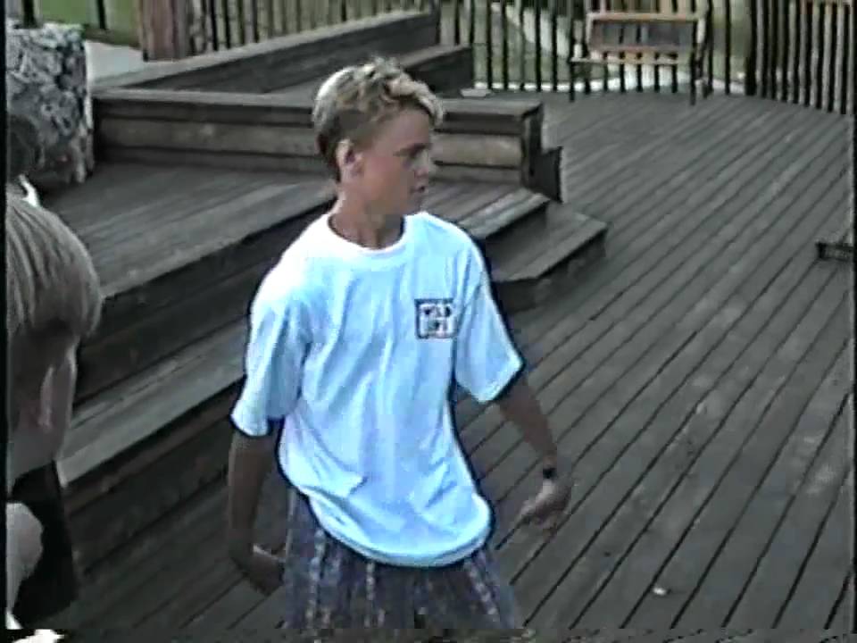 Young Life Mike Taylor Flexes His Muscles HD