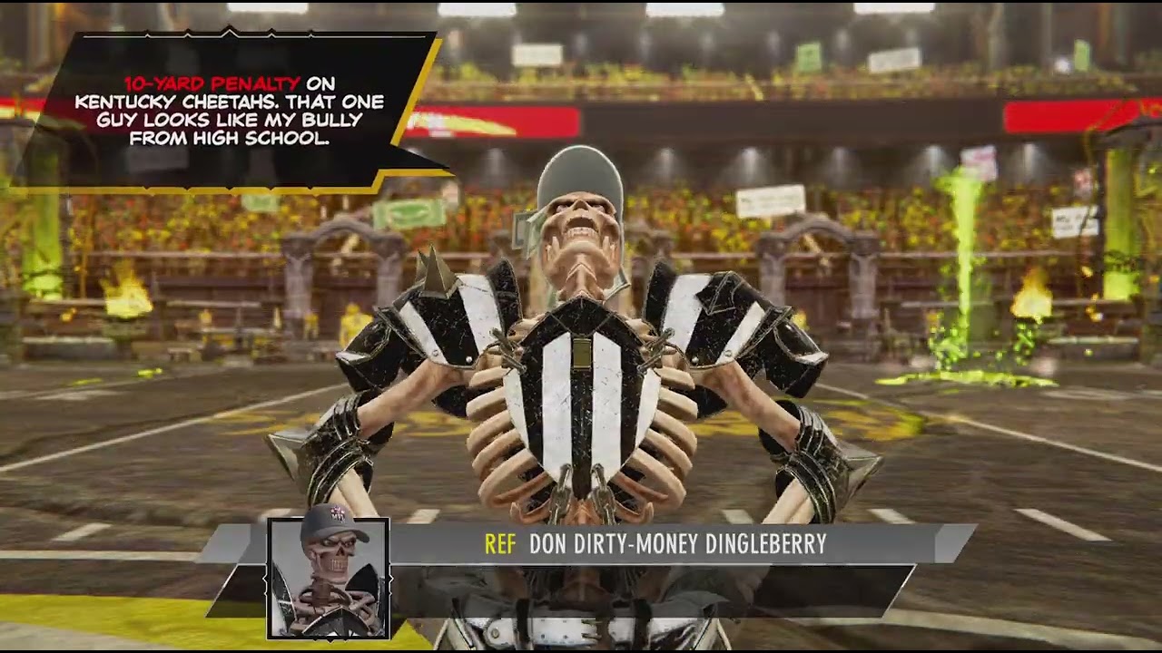 Mutant Football League 2 Game 099 Orcs of Hazzard vs Kentucky Cheetahs