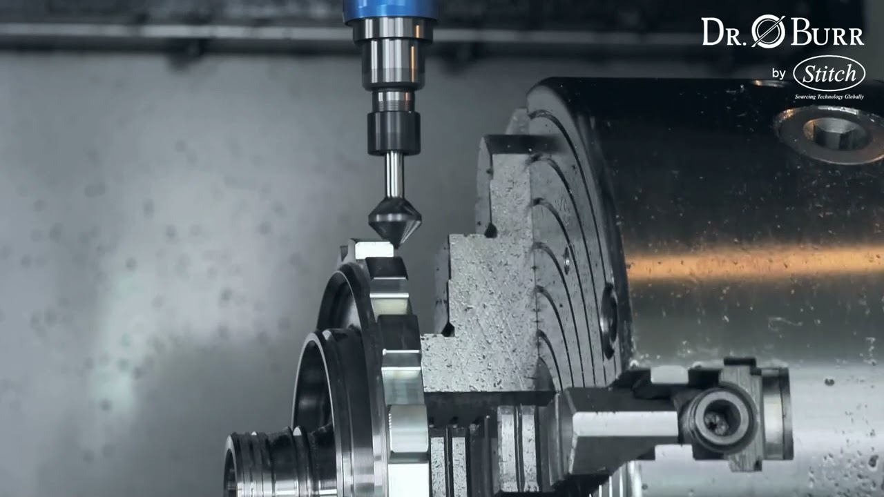 Deburring of Gear flanks from DR. BURR®