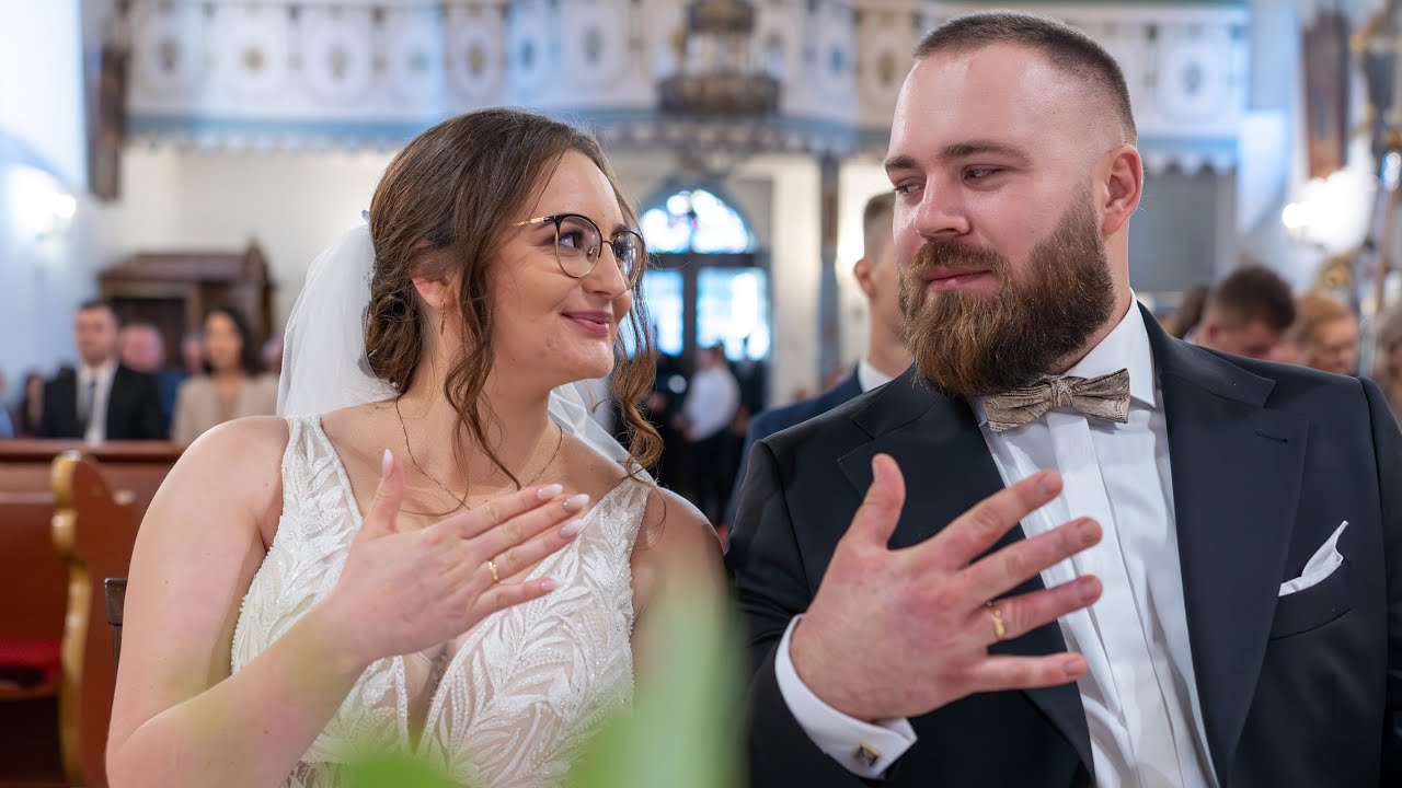 Całkowicie szalony teledysk ślubny! Sabina, Mateusz oraz goście tańczą jakby nikt nie patrzył!