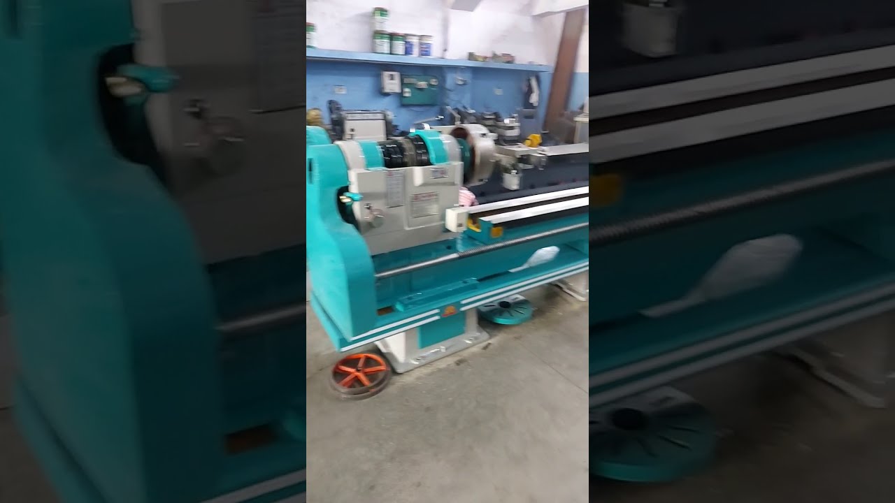 16 Feet Heavy Duty Ready to dispatch.| Lathe Machine Manufacturer in Rajkot #shorts
