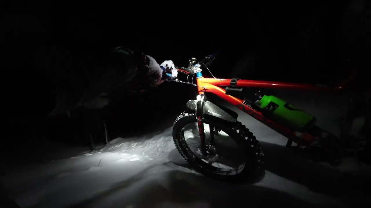 Fat Biking Gatineau Park Missing Link trails  2026-01-22