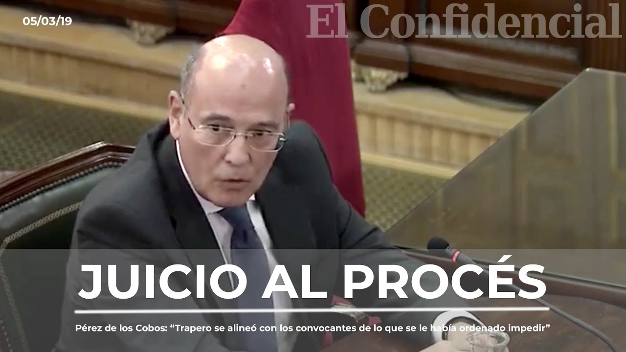 El coronel De los Cobos tumba a Trapero: los Mossos alentaron el 1-O