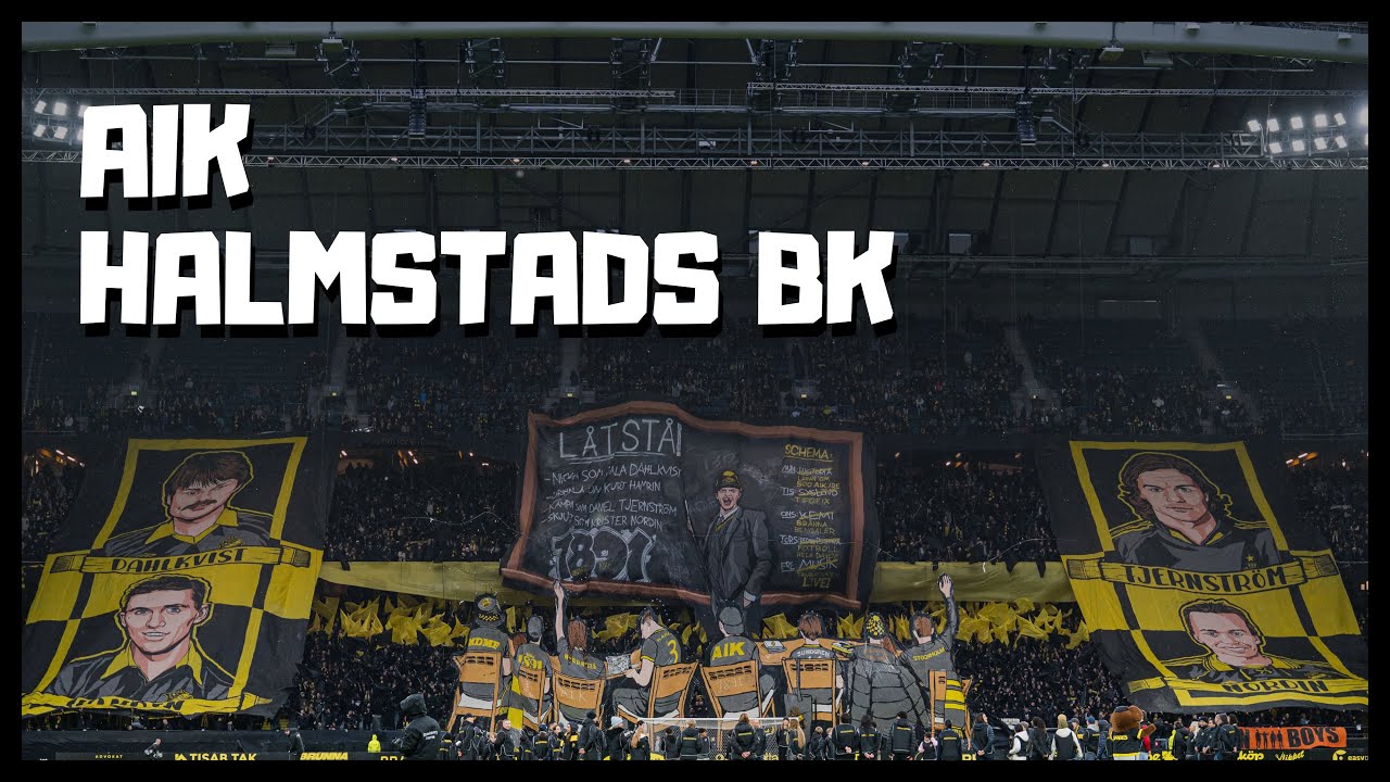 AIK - Halmstad BK | Spelarbussmottagning och premi&auml;r | 2026