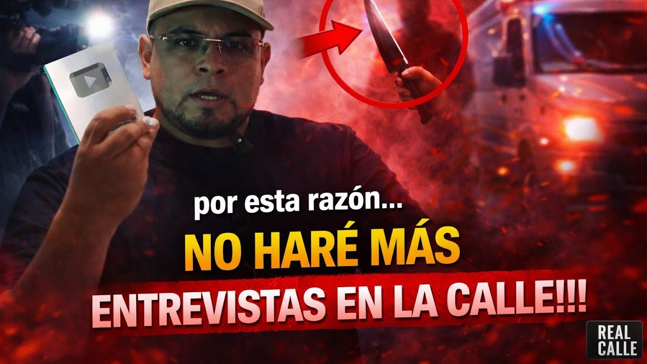 Por esta razón no va más las entrevistas en la calle 