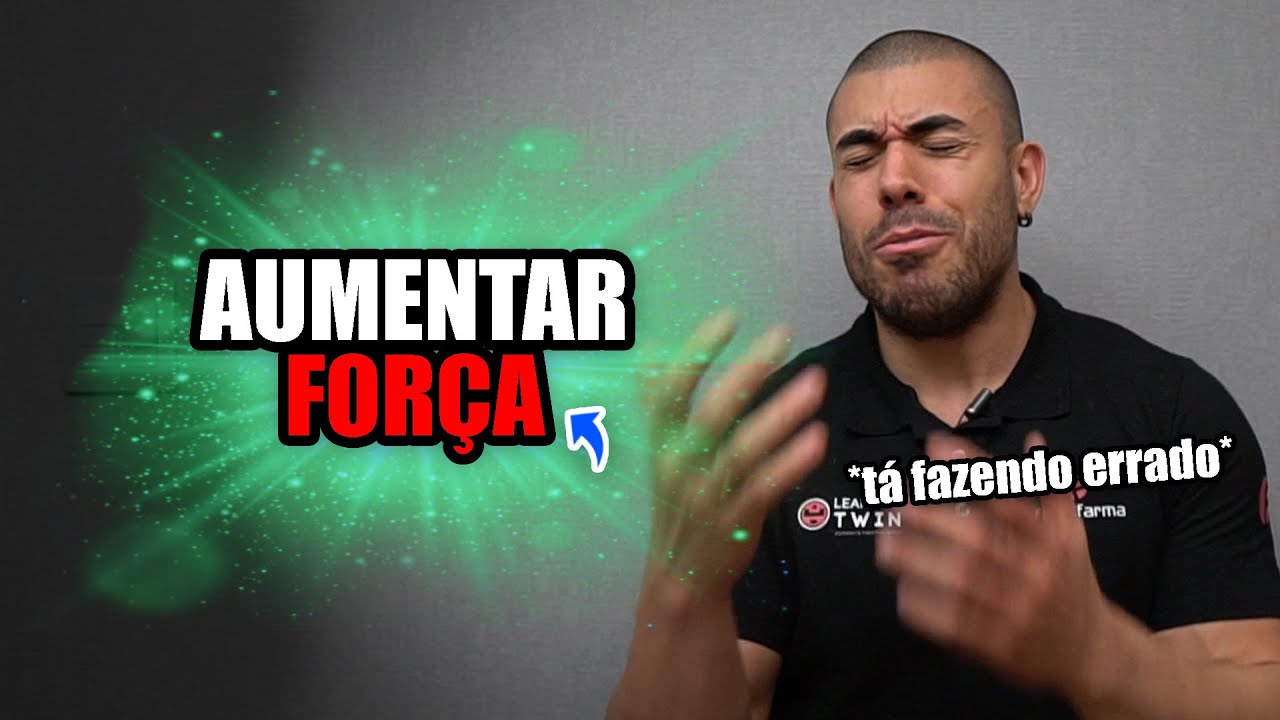 9 passos para aumentar a for&ccedil;a de forma natural