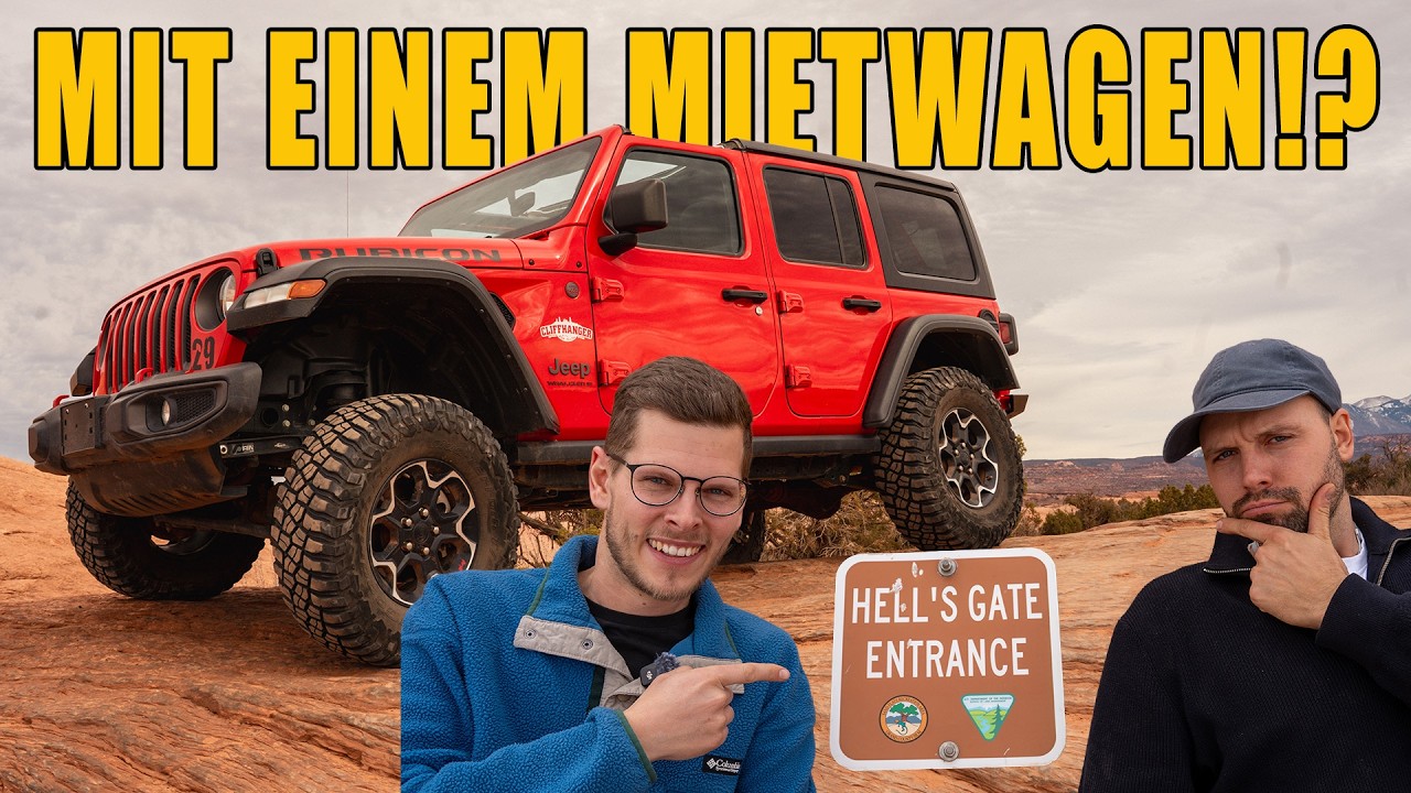 Schaffen wir den härtesten 4x4 Offroad Trail der USA !? | Hells Revenge, Moab mit einem Jeep Rubicon