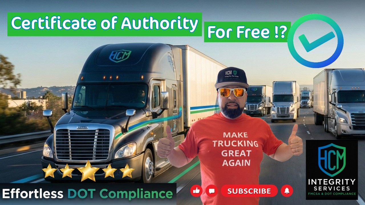 How Do I Get A Copy Of My MC Authority Certificate? (For Free!?)
