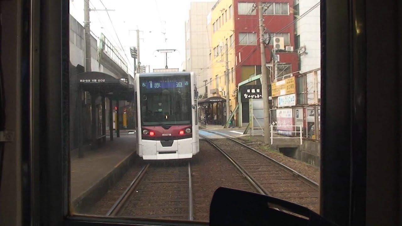 20111228長崎電気軌道[3]諏訪神社前→桜町→赤迫