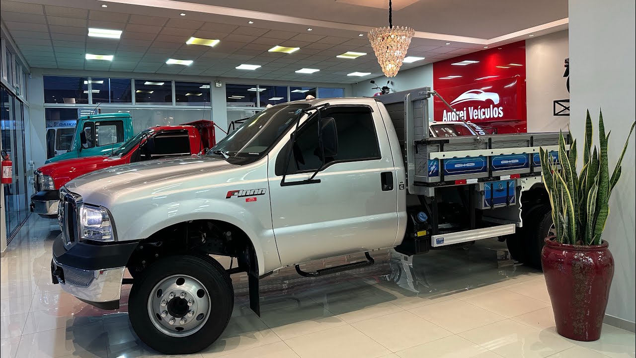 À VENDA! RARIDADE FORD F-4000. 4x2 TURBO DIESEL APENAS 24.000 KM. @andreiiveiculos