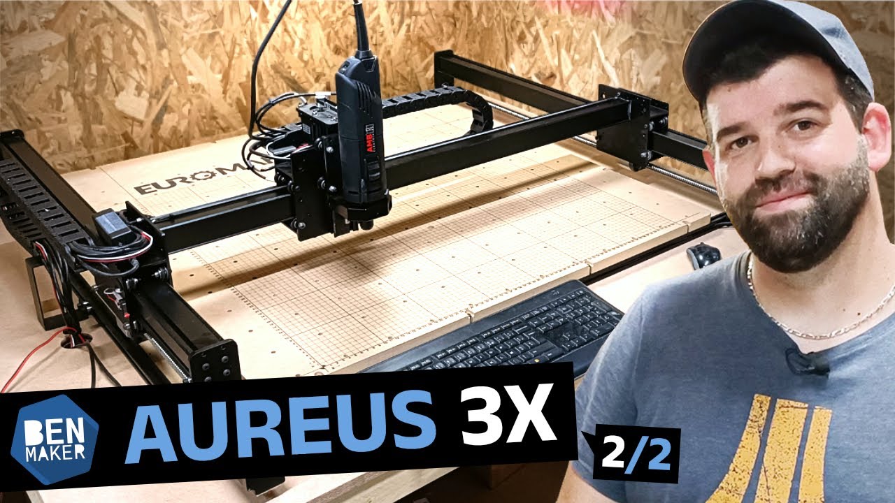 J'assemble la CNC Aureus 3X - 2/2 (Electronique + Laser)