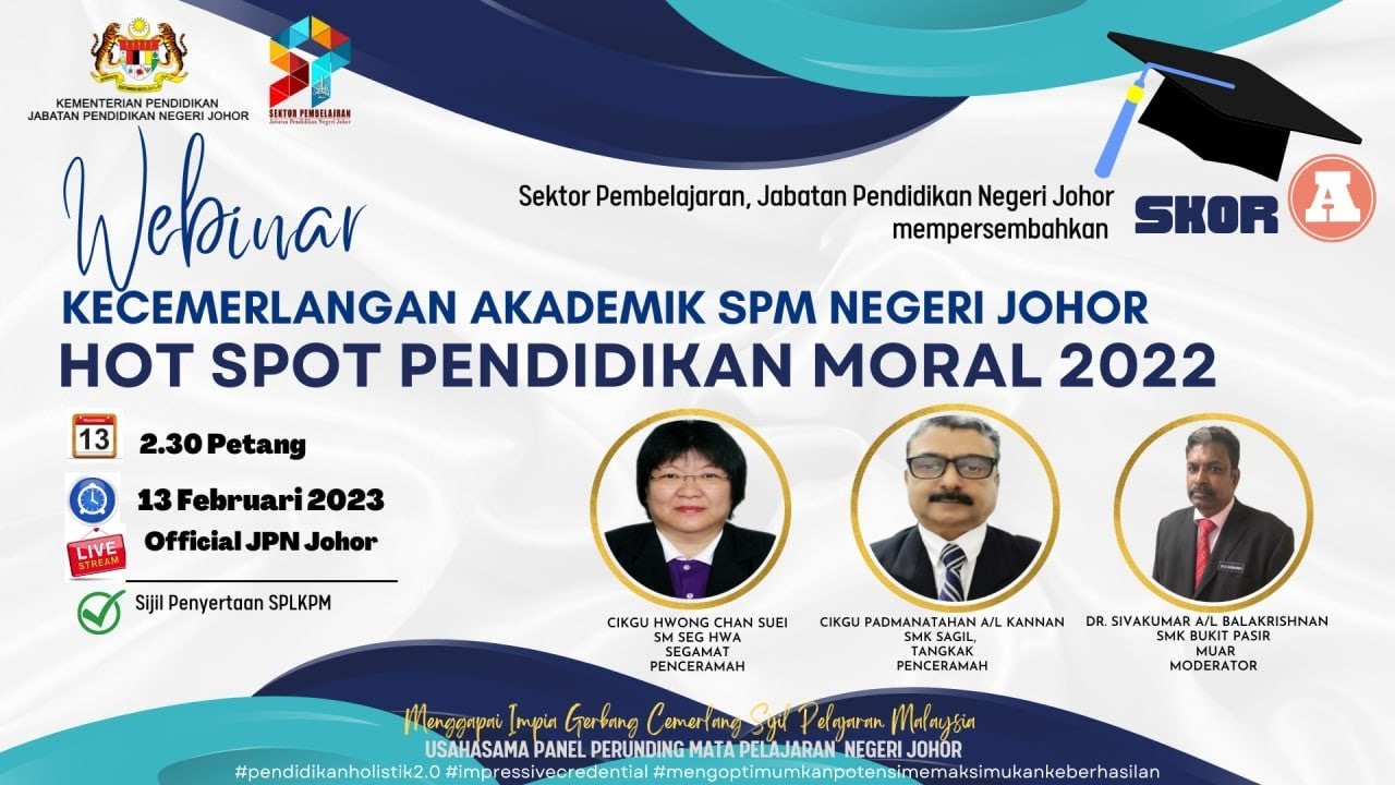 WEBINAR KECEMERLANGAN AKADEMIK SIJIL PELAJARAN MALAYSIA (SPM)