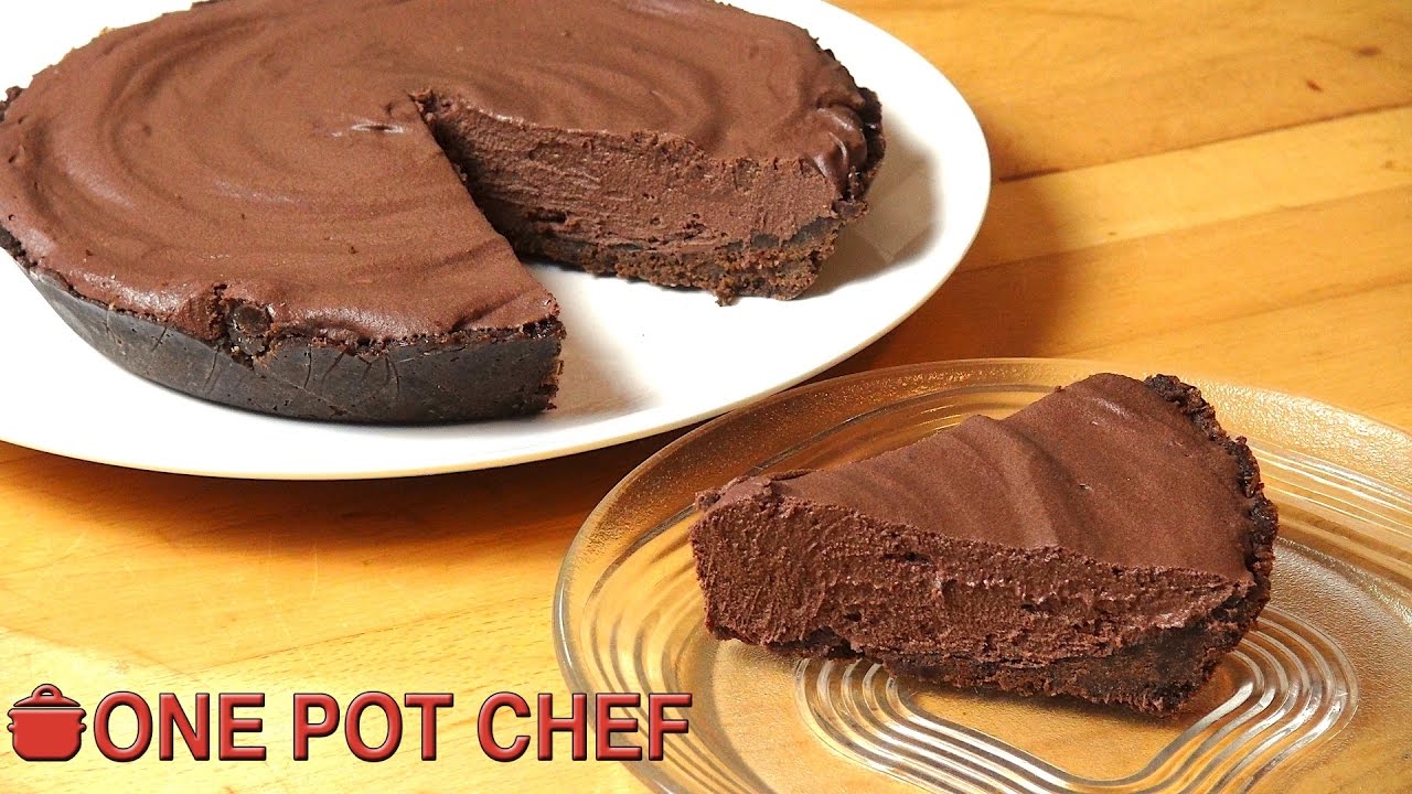 Лучший шоколадный пирог без выпечки | One Pot Chef
