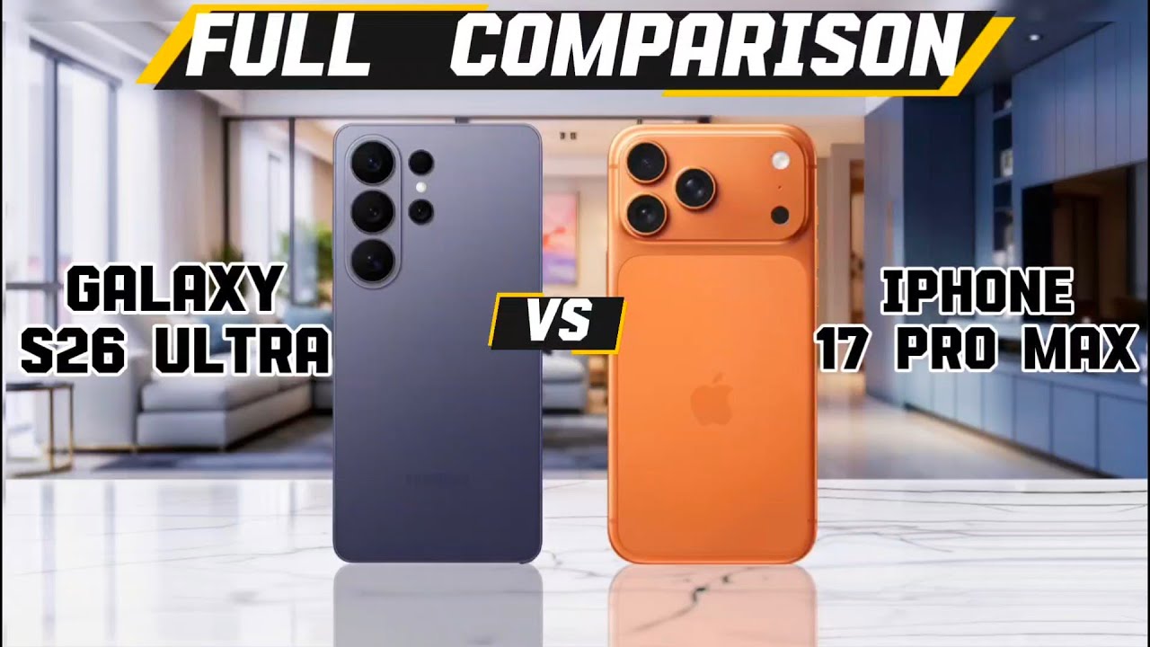 Samsung Galaxy S26 ultra vs iPhone 17 pro max ⚡ || Which one is best 🤔? Let's find out 🕵️......