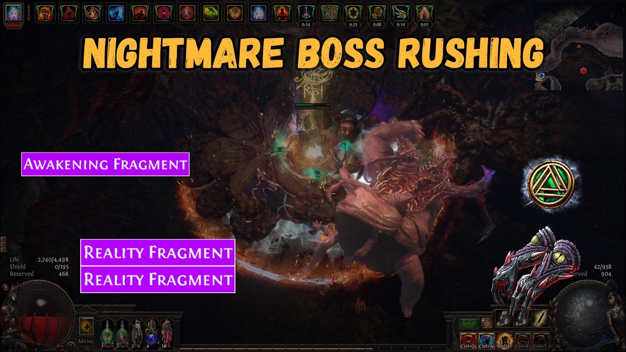 I Farmed 250 Nightmare Map Bosses [PoE 3.28 Mirage]
