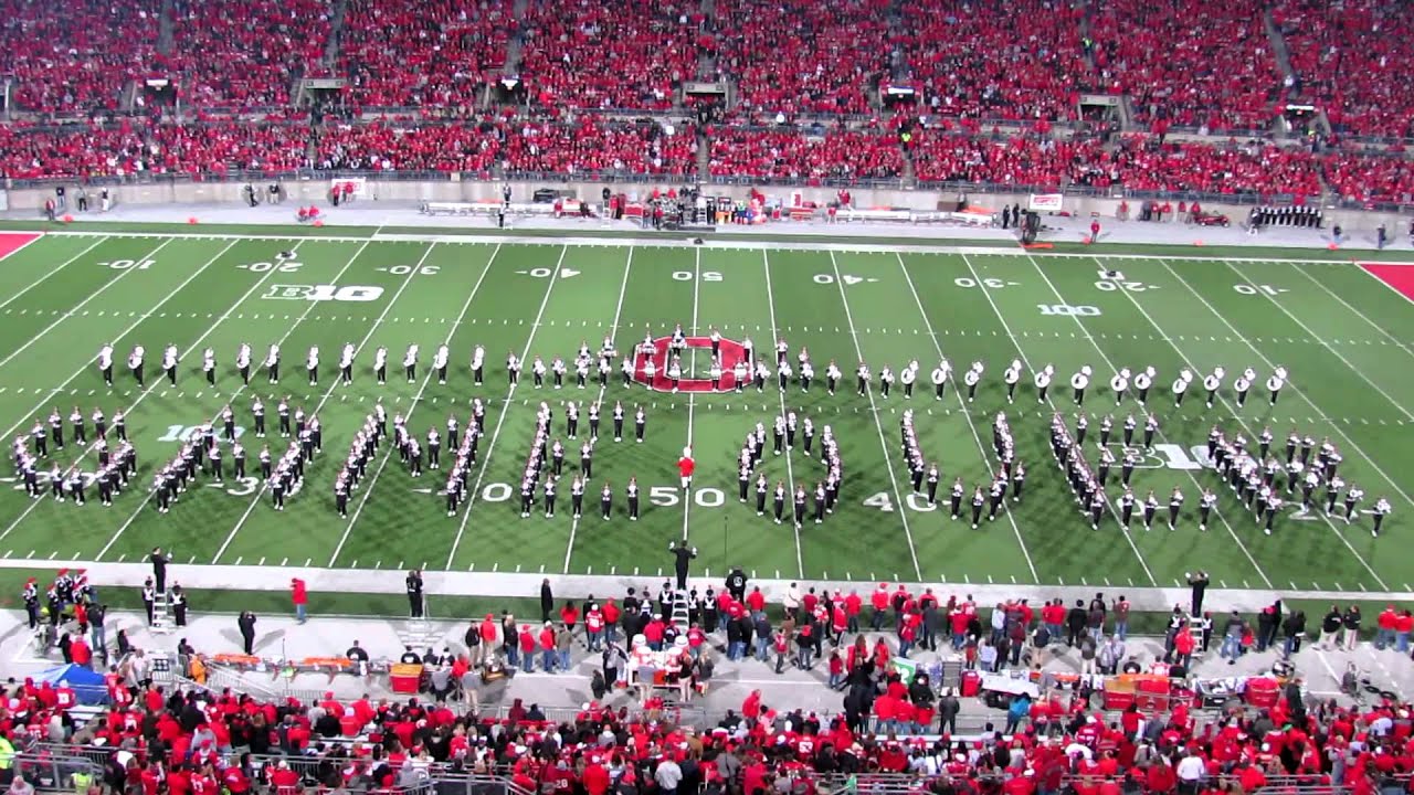 HD 1080P OSUMB Video Game Half Time Show PLUS Script Ohio TBDBITL Ohio State vs. Nebraska 10 6 2012