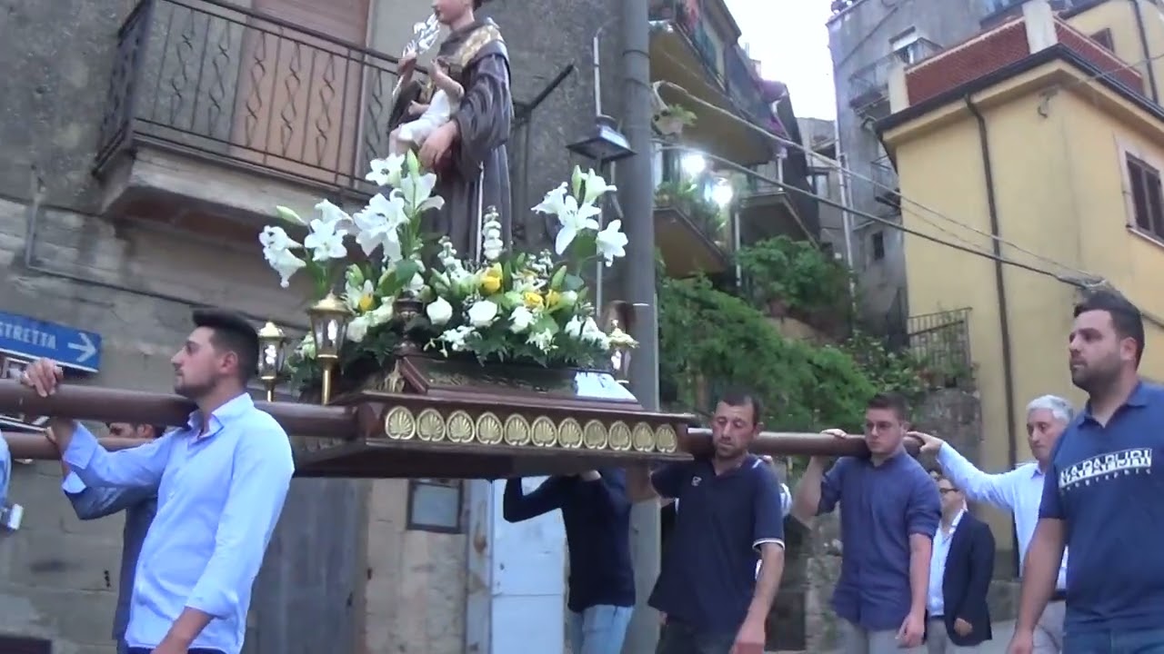 Processione San. Antonio  a Castel di Lucio 2023