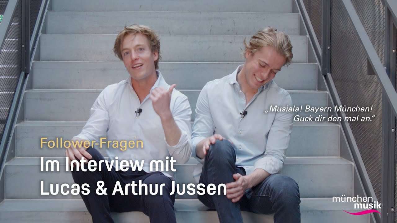 Im Interview mit Lucas und Arthur Jussen | München 2025