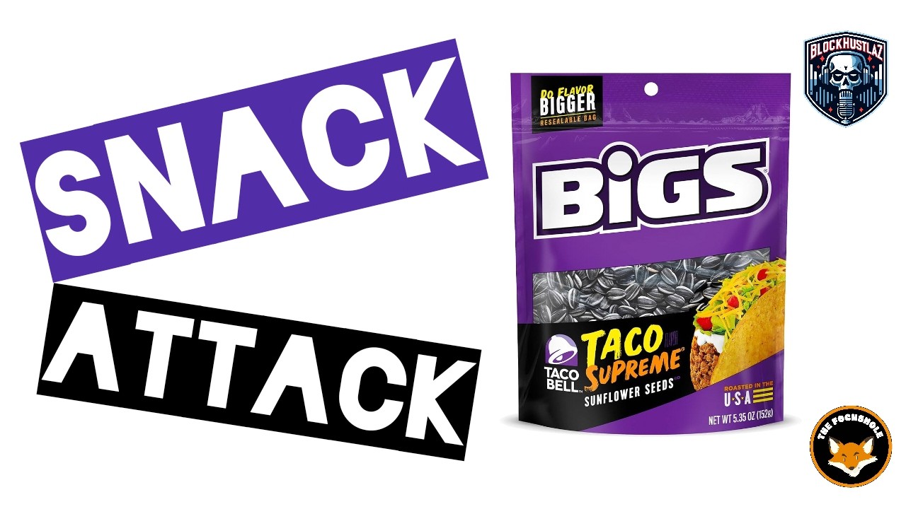 Bigs Taco Bell Sunflower Seeds #SnackAttack