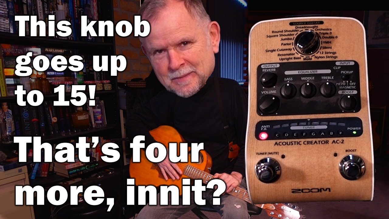 Auditioning the Zoom AC-2's Source Guitar settings