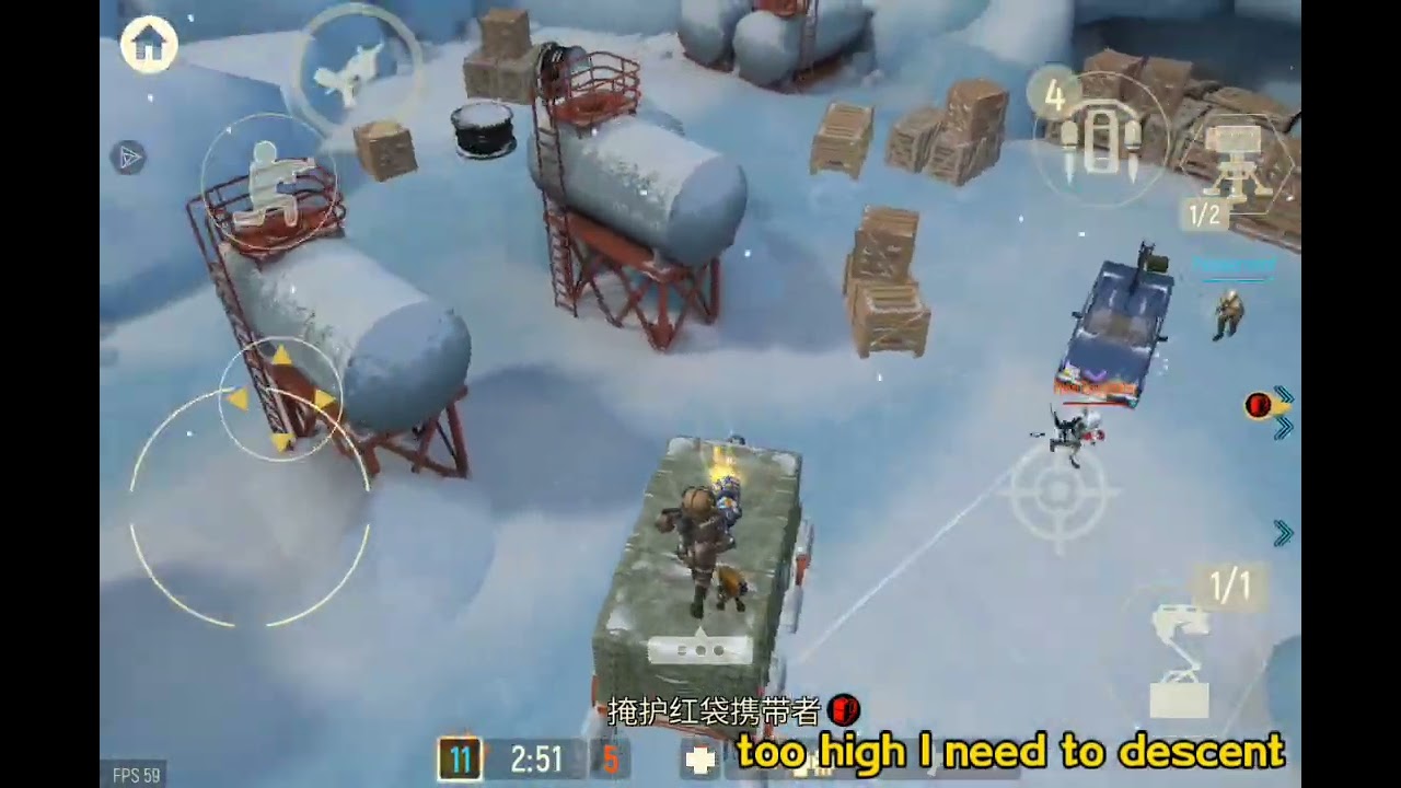 【TACTICOOL】FINEST HOUR! CAN I BEAT THE GAME but never touch the ground? #tacticoolgame 