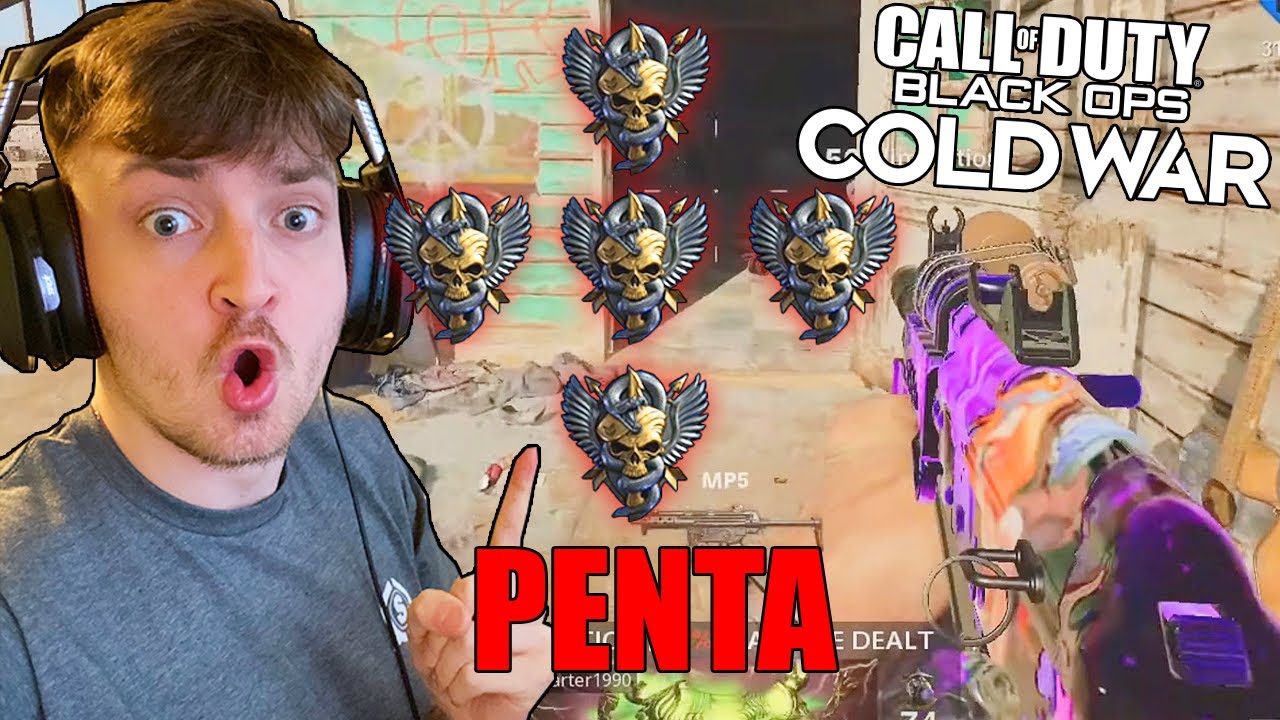Reaktion auf PENTA NUKLEAR (worlds first) in Black Ops Cold War 😱 - ViscaBarca CoD