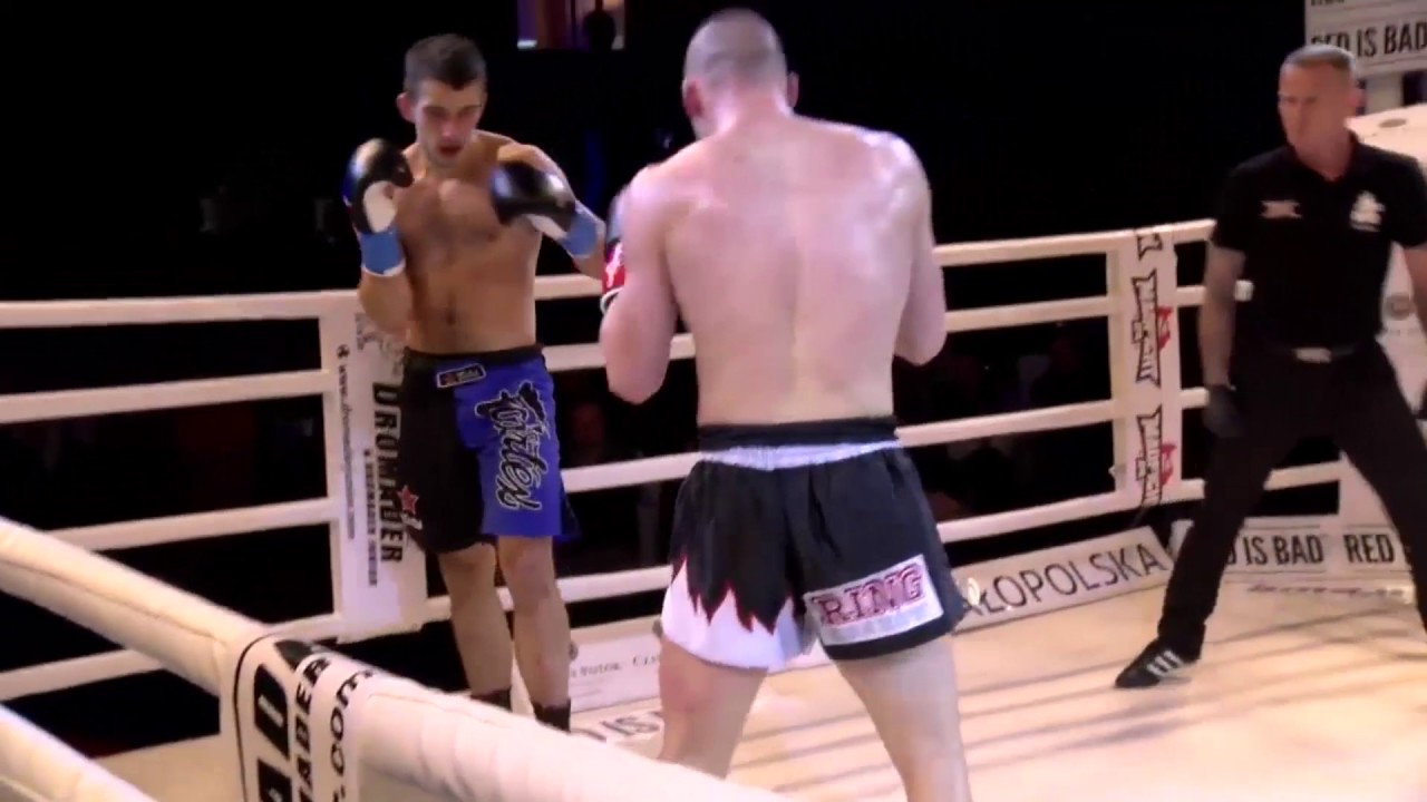 Piotr Sok&oacute;ł (Ring Krak&oacute;w) vs Michał Ronkiewicz (Gym Fight Wrocław) HFO 2