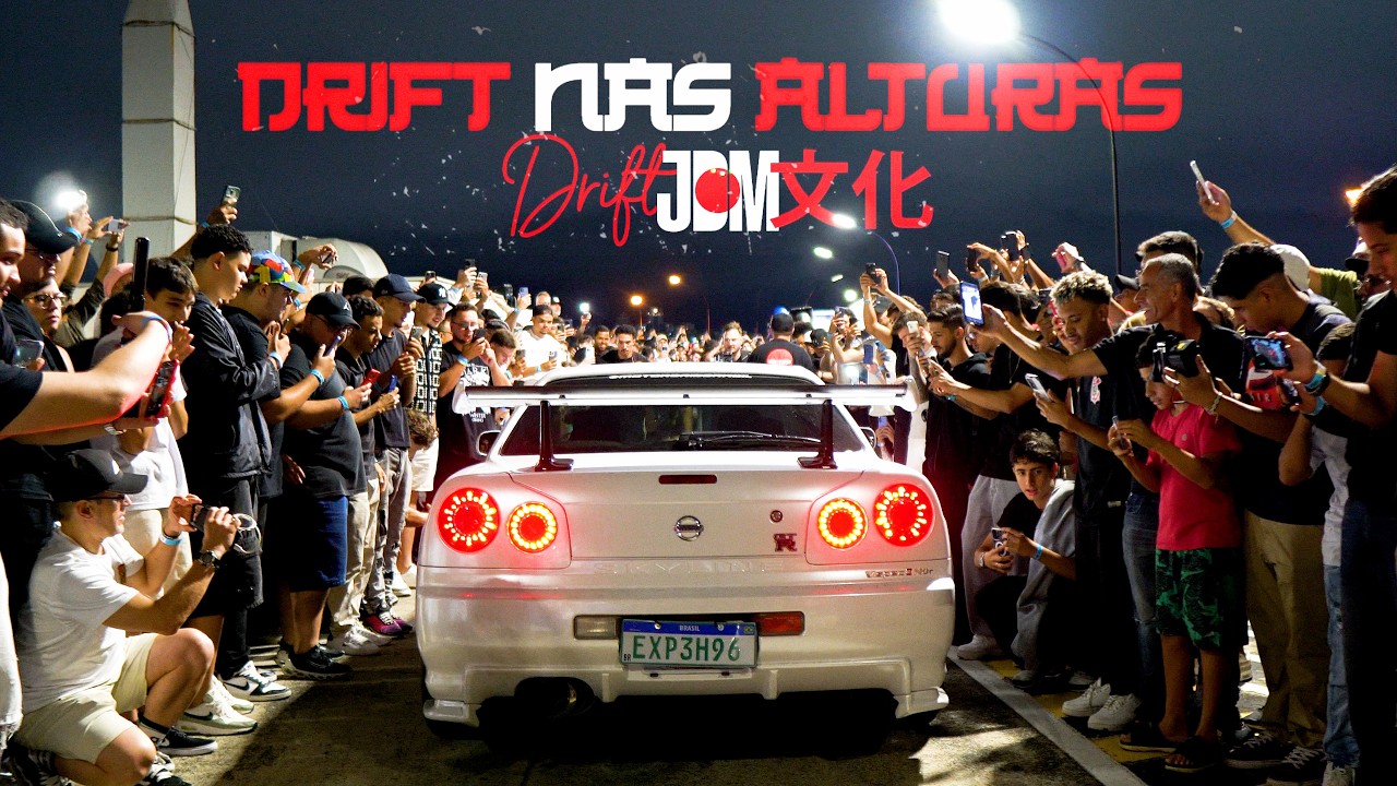 INCRÍVEL! JDM CULTURE - DRIFT NAS ALTURAS SHOPPING D - FILME COMPLETO