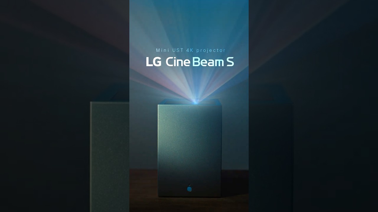 LG CineBeam S : Triple Laser Clarity of 4K Ultra Short Throw Projector | LG​