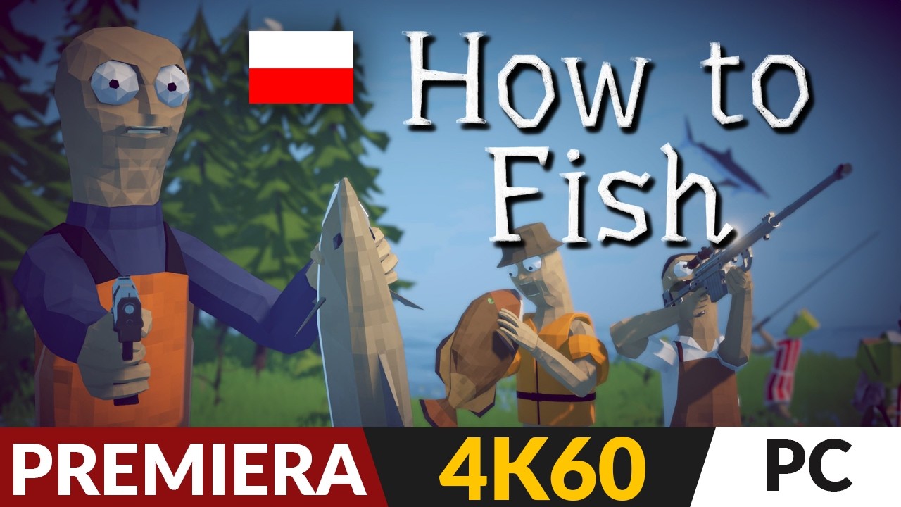 How to Fish PL 🦑 Niespodziewany hit na Steam | 4K Gameplay po polsku