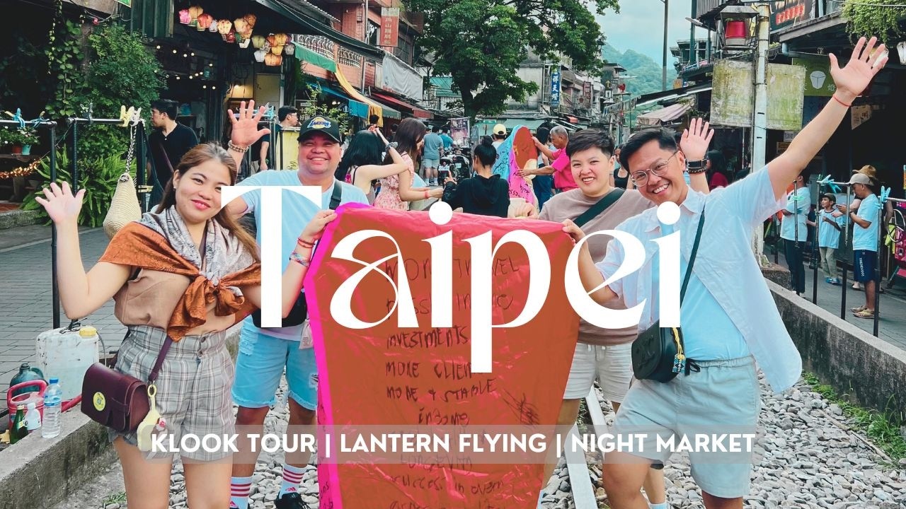 Taipei Taiwan 2025 Day 2 | Yehliu, Shifen Waterfall, Lantern, Jiufen Old street tour | Capybara