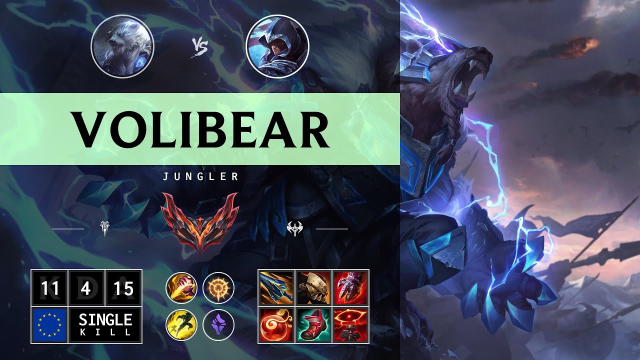 Volibear Jungle vs Talon - EUW Grandmaster Patch 14.13