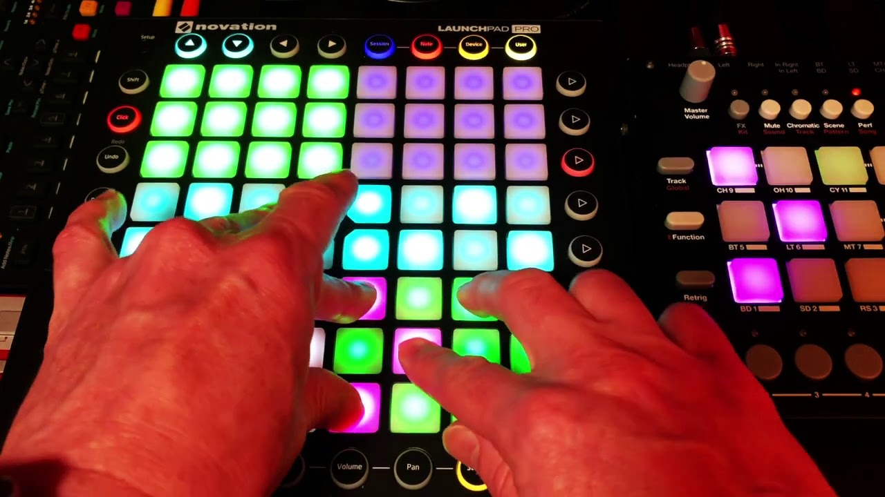 RytmPad | Launchpad Pro firmware for Elektron Rytm by Fenix Song