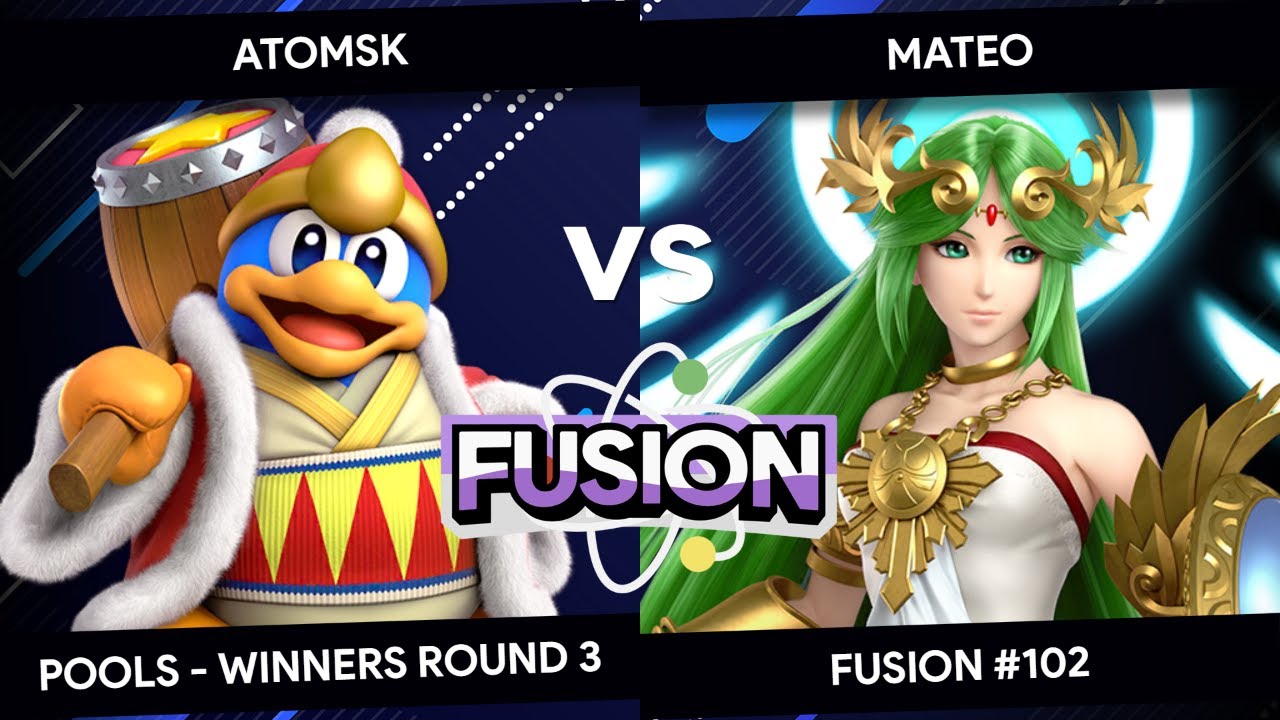 Fusion #102 - Atomsk (King Dedede) vs Mateo (Palutena) - Pools - Winners Round 3