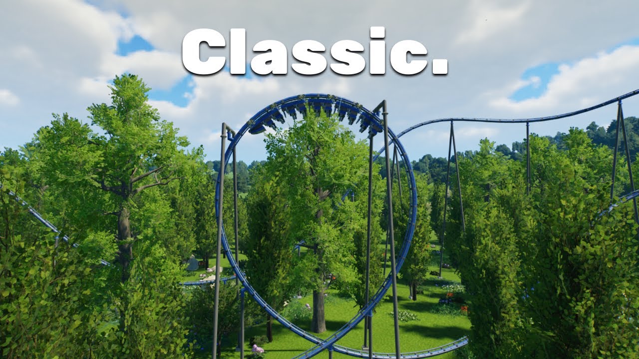 Classic Schwarzkopf Looper | Planet Coaster 2 On + Off Ride POV