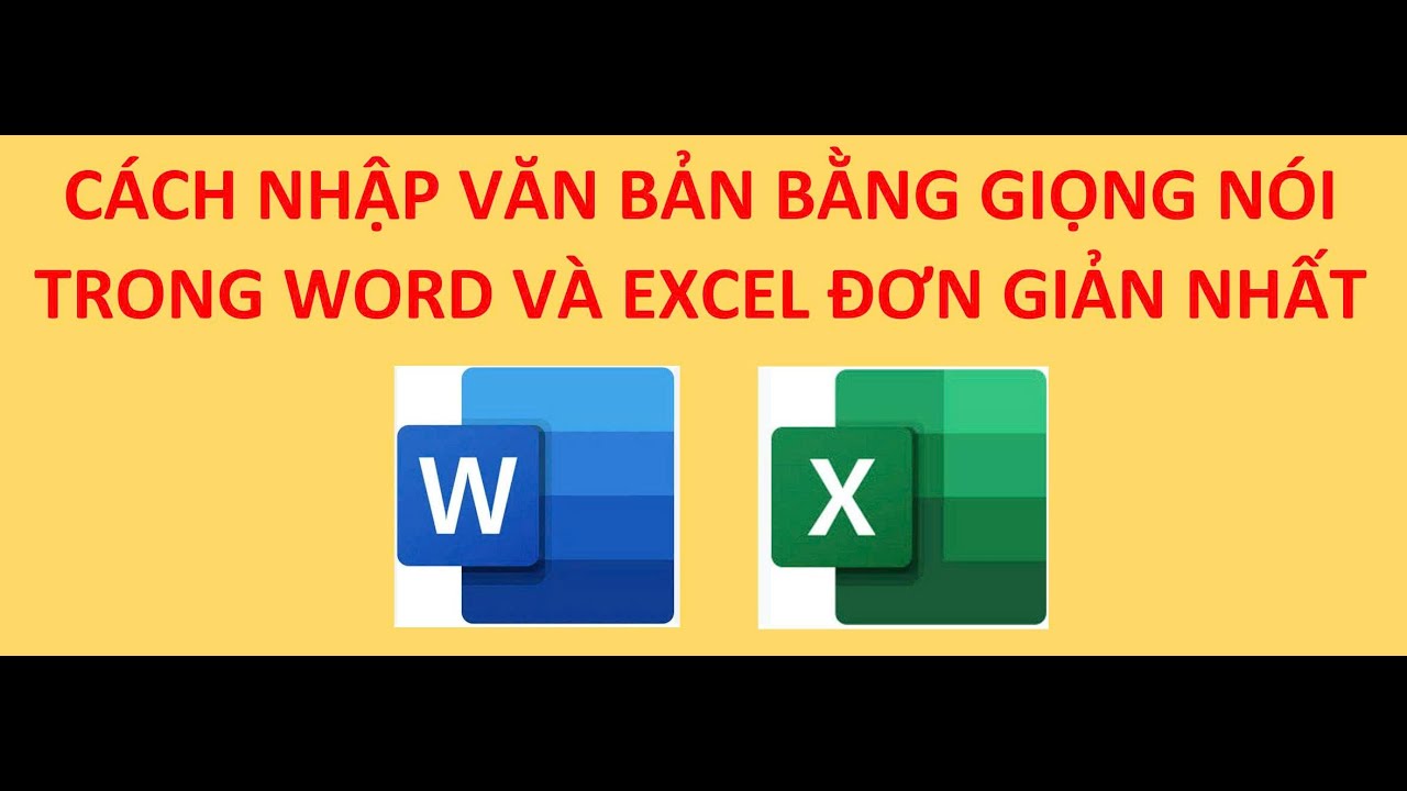 Cách nhập văn bản bằng giọng nói trong Word và Excel đơn giản nhất